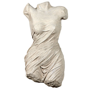 DESIGN TOSCANO Torso of a Draped Goddess Sculpture Wall Décor