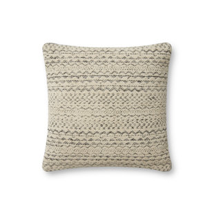 Angela Rose X Loloi Gloaming Charcoal / Ivory Pillow
