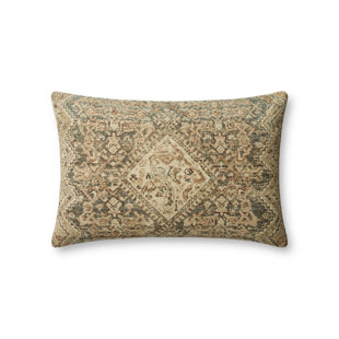 Angela Rose x Loloi Midnight Slate / Sand Pillow