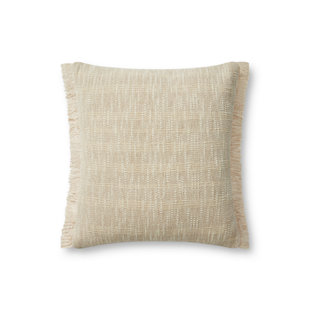 ANGELA ROSE X LOLOI Abstract Cotton Throw Pillow