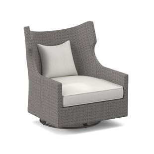 BERNHARDT Captiva Swivel Patio Chair with Cushions