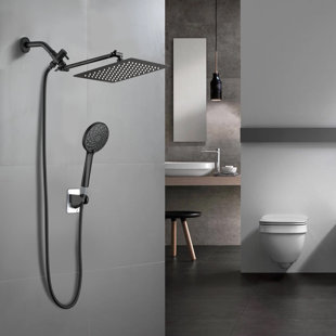 BENSON HOME Dual Shower Head 2.5 GPM GPM