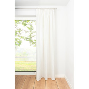 MYDECO® Gardine Stream mit Zwickelfalte (1 Stück), transparent