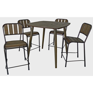 MOTI FURNITURE 5 - Piece Dining Set