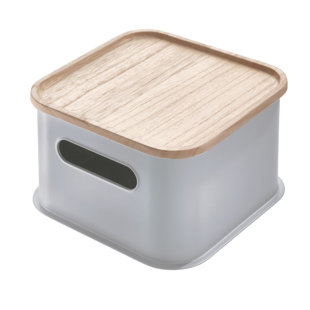 iDesign Recycled Plastic Bin with Handles