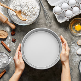 Last Confection 2 Piece Aluminum Bakeware Set, 6" x 2" Deep