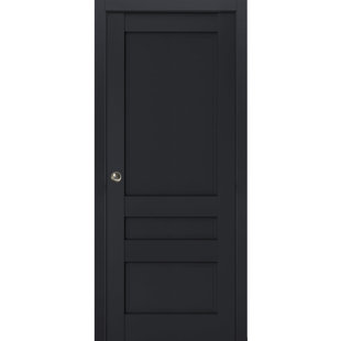 SARTODOORS Veregio Paneled Wood Sliding Closet Door