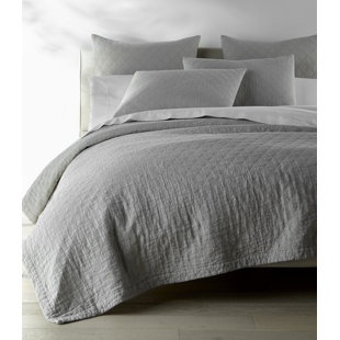 PEACOCK ALLEY Heritage Modern & Contemporary Cotton Blend Coverlet