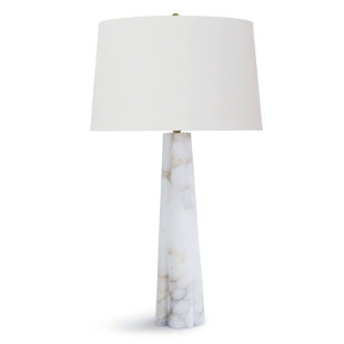 REGINA ANDREW Quatrefoil Alabaster Table Lamp Large