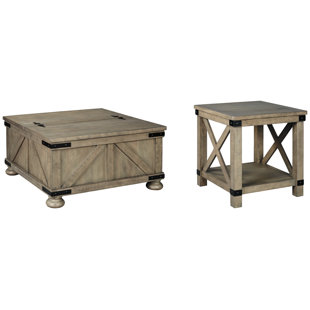 SIGNATURE DESIGN BY ASHLEY Aldwin 2 Piece Coffee Table Set