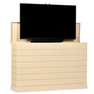 TVLIFTCABINET, INC Outdoor Ship Lap TV Lift Cabinet for TVs up to 77"