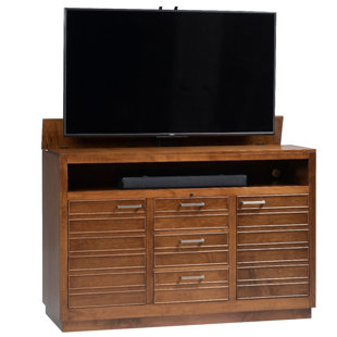 TVLIFTCABINET, INC Princeton Solid Wood TV Stand for TVs up to 75"