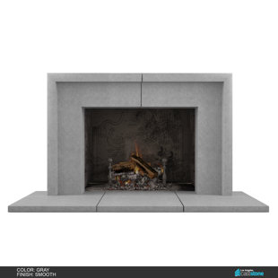 LOS ANGELES CAST STONE Sevana Fireplace Surround