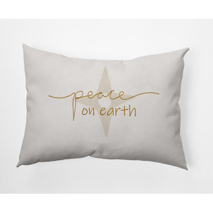 E BY DESIGN Holiday Essence Indoor/Outdoor Reversible Throw Pillow