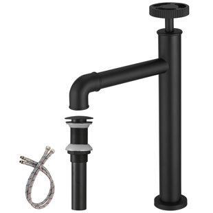 VIBRANTBATH Vessel Sink Faucet Single-handle Bathroom Faucet with Drain Assembly