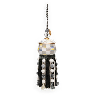 MACKENZIE-CHILDS Sterling Check® Tassel