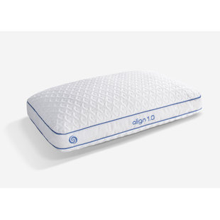 Bedgear Align Performance Pillow - Size 1.0 - Firm Support Pillow for Neutral/Warm Sleepers