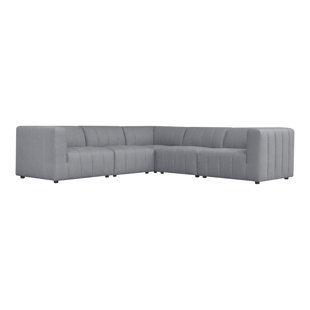 MOE'S HOME COLLECTION 5 - Piece Upholstered Sectional