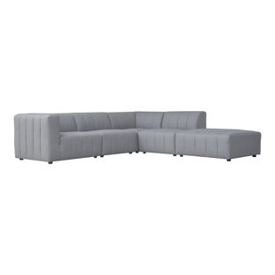 MOE'S HOME COLLECTION Lyric 5 - Piece Upholstered Sectional
