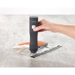 CASODESIGN Caso One Touch Cordless Vacuum Sealer And 20 BPA-Free Zip Vacuum Bags, 11301-2-KIT