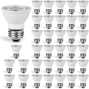 QPLUS PAR16 LED Dimmable Light Bulb, E26/Medium (Standard), 7 Watt (50 Watt Equivalent) (Set of 36)