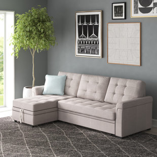 WADE LOGAN® Napfle Upholstered Sectional Sofa with Chaise