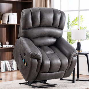 Meetwarm Large Power Lift Heavy Duty Overstuffed Wide Electric Recliner Chair