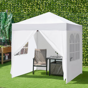 DAKOTA FIELDS 2m x 2m Steel Pop-Up Gazebo