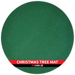 DRYMATE Christmas Tree Stand Protective Mat - Absorbent/Waterproof/Machine Washable