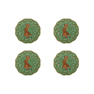 BORDALLO PINHEIRO Woods 5.98'' Bread And Butter Plate (Set of 4)