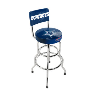 ARCADE 1UP Dallas Cowboys NFL Blitz High Back Adjustable Swivel Stool, Arcade1Up