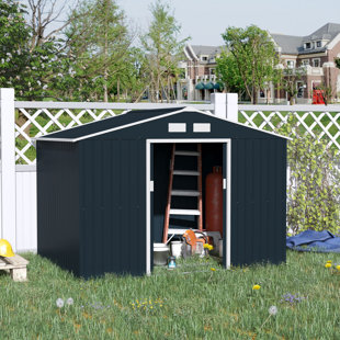 WFX UTILITY 9 ft. W x 6 ft. D Metal Garden Shed