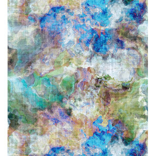 NICOLETTE MAYER Modern Galaxy Impressionism 24' L x 34" W Wallpaper Roll