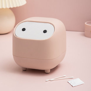 SHEEBO Ninja Mini 0.5 Gallon Touch Top Countertop Waste Baskets