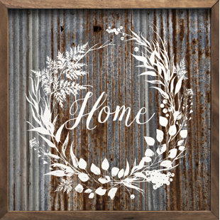 KENDRICK HOME " Tin Home Wreath "