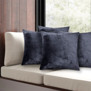 FAIRMONT PARK Apex Crushed Velvet Cushion Cover Set (Set of 4)