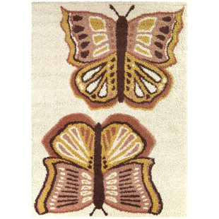 BALTA RUGS Sofia Kids Butterfly Shag Area Rug