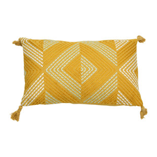CREATIVE CO-OP Reversible Throw Pillow