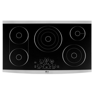 LG STUDIO Electric Cooktop with 5 Elements, 36"