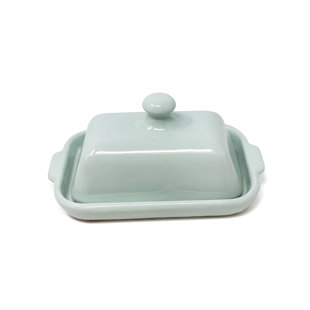 VERANO SPANISH CERAMICS Cassiopeia Butter Dish with Lid
