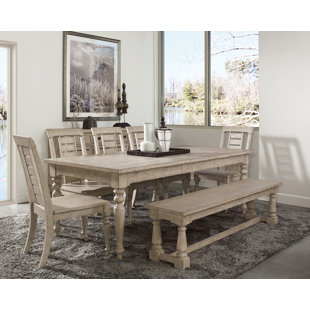 RIVERSIDE FURNITURE Hailey Pine Solid Wood Dining Table