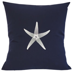 NANTUCKET BOUND Embroidered Sunbrella® Indoor/Outdoor Throw Pillow