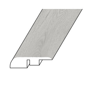 ENVARA FLOORS Mauna Vinyl 0.59" x Thick 1.38" Wide x 94.49" Length End Cap