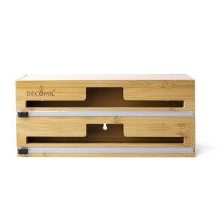 PREP & SAVOUR Cohbert Plastic Wrap Dispenser with Cutter