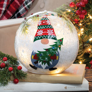 STUDIO 66 Very Merry Gnome Snow Globe