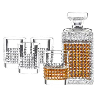 Luigi Bormioli Elixir 5 Piece Whiskey Set