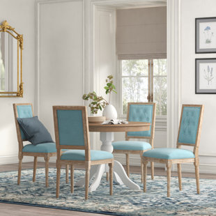KELLY CLARKSON HOME Selby 5 - Piece Solid Wood Pedestal Dining Set
