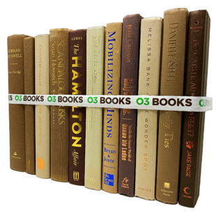 O3 BOOKS Coco Chocolate Decorative Books