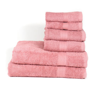 ARKWRIGHTLLC 6 Piece Washcloth Towel Set (Set of 6)