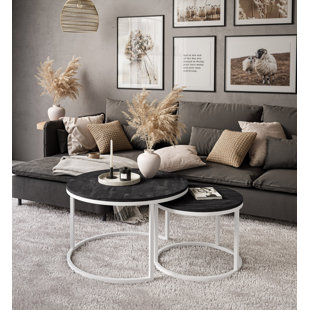 EBERN DESIGNS Harsho Coffee Table Set